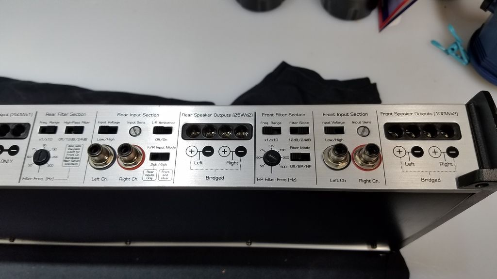 FS JL Audio Slash Amps 500/5 (2) & 500/1 Car